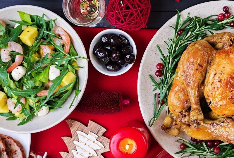 Leichte Salate für das Weihnachtsmenü