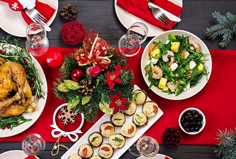Leichte Salate für das Weihnachtsmenü